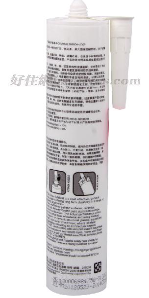 道康寧玻璃膠(密封膠) GP酸性玻璃膠透明 300ml