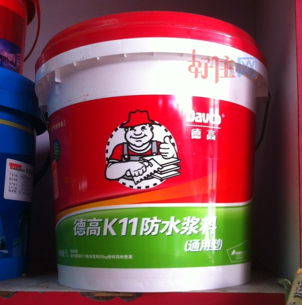 德高防水涂料 通用型K11防水漿料 25kg+9L 通用型K11 SLURRY