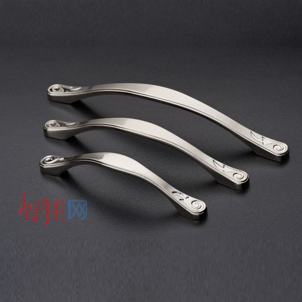 佳寶麗柜門抽屜拉手 P8115(拉絲鎳) 鋅合金 簡約長條