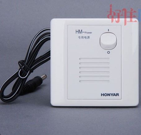 鴻雁信息箱配件 HM-POWER DC9V/450mA 86型線性電源