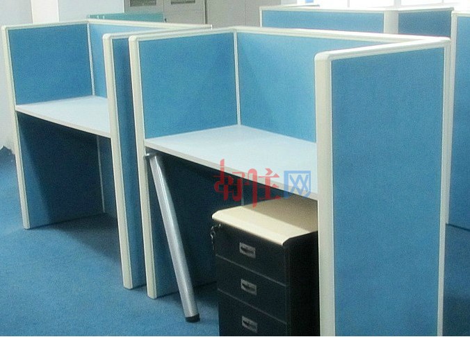 興杰辦公屏風(fēng) 60單人卡位 長1200米×高1100米×厚60mm 麻絨布面 無