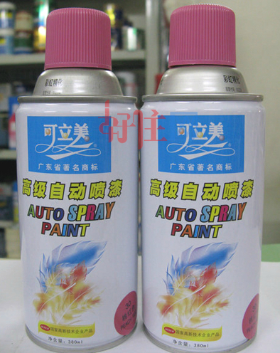 可立美手搖自動(dòng)噴漆 光油 380ML 透明