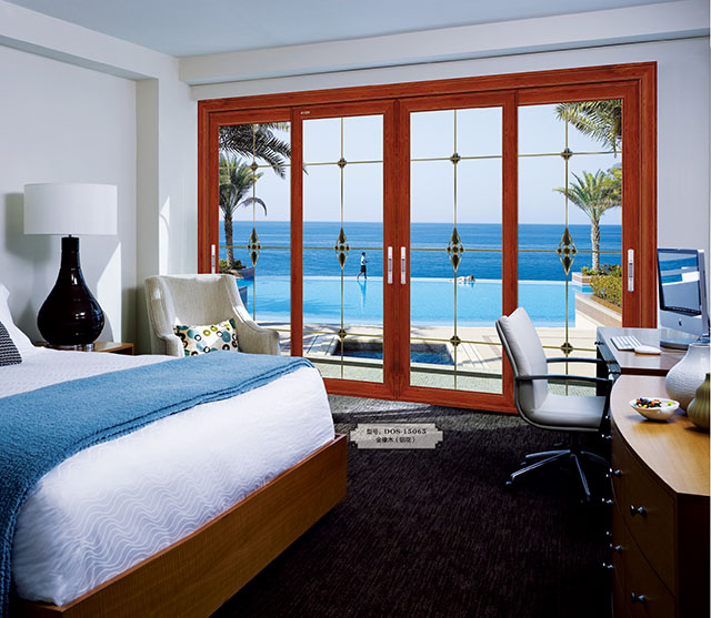 帝奧斯鋁合金門 78A鋁合金推拉門 訂做