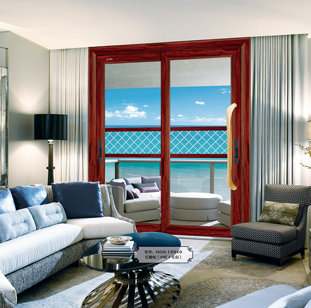 帝奧斯鋁合金門 83鋁合金推拉門吊趟門 訂做