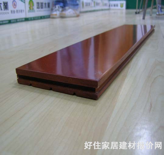 鴻基實木地板 綢面纖皮玉蕊 610mm×125mm×厚18mm