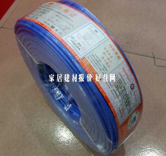 新興單芯電線電纜 銅芯聚氯乙烯絕緣圓形電纜 4m㎡ BVV 100米 300\500V