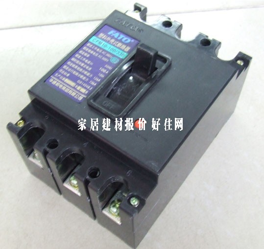 華通FATO斷路器\空氣開關(guān) CFM10-100A/330 1P 100A 漏電斷路器