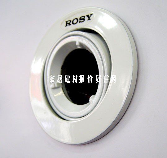 朗士天花燈 RS-DL008-WH Φ70mm 白色 可調(diào)式 鹵素?zé)舯? id=