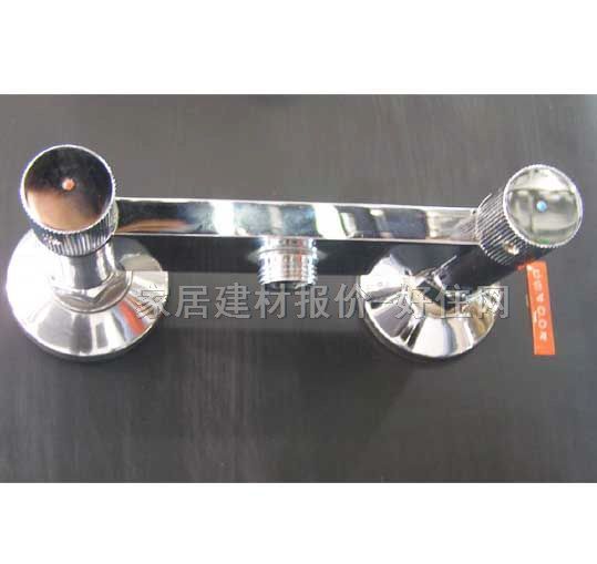 固標(biāo)浴缸淋浴龍頭 淋浴GB4004 雙把明裝 明裝掛墻式