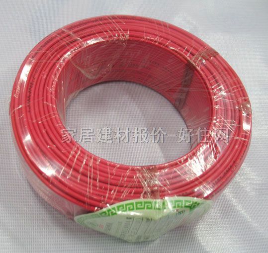 慶豐單芯電線電纜 聚氯乙烯絕緣電纜 2.5m㎡ BV 100米 450\750V