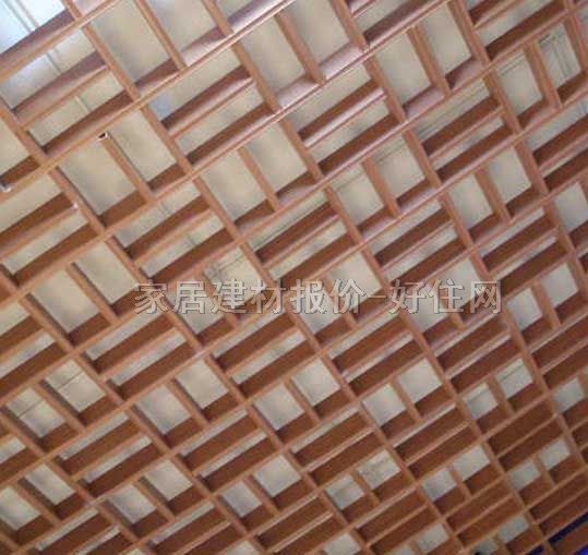 魯卡格柵天花 150×150mm格柵木頂藝術(shù)中式窗格PY-02 常用規(guī)格