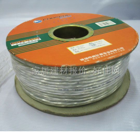 秋葉原電話(huà)信號(hào)線(xiàn) 數(shù)字寬頻YF-2173 4芯×0.5×100米