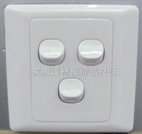 松本指甲開關(guān) B63/1 3位雙控 無指示燈