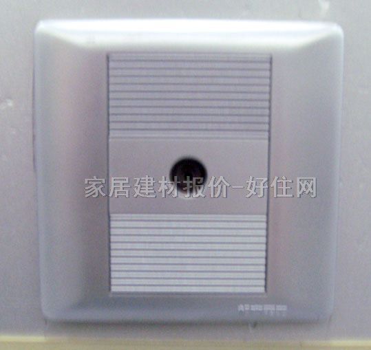 松本信息插座面板 C81TV1 總共1位 銀灰色 電視插座