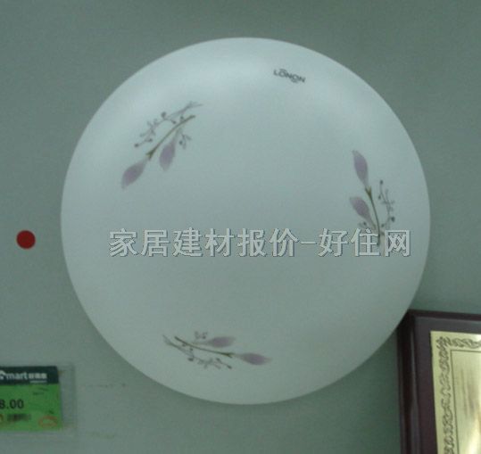 朗能吸頂燈 臥室吸頂燈瑪菜LN-*822/ 圓形 現(xiàn)代流行風(fēng)格 白底帶圖案亞克力