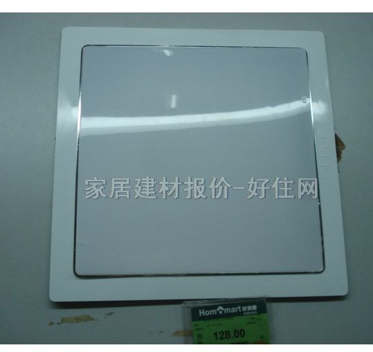 歐普吸頂燈 廚衛(wèi)陽臺燈Q185-Y45(透明) 方形 現(xiàn)代流行風(fēng)格 白底帶銀色亞克力