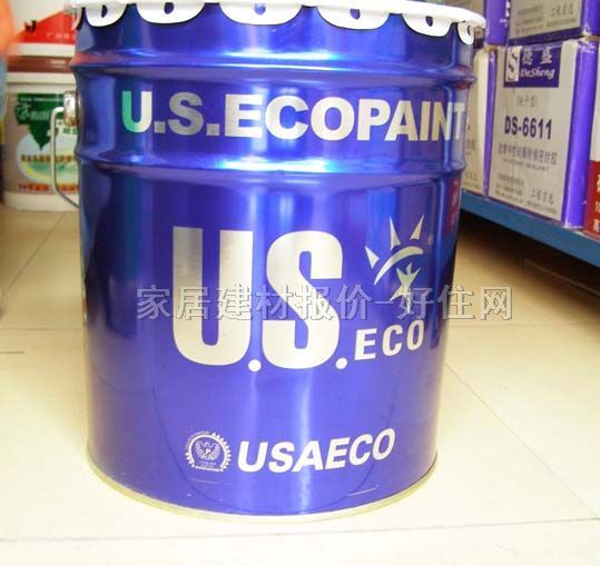 一柯內(nèi)墻乳膠漆 工程漆U.S.ECO內(nèi)墻漆 18L 白色