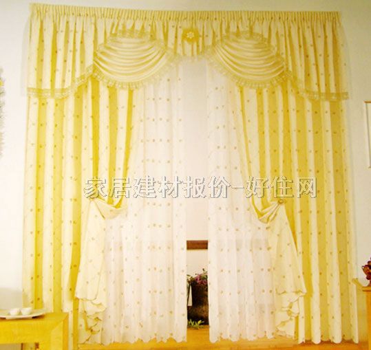 錦尚居垂簾豎簾落地簾 淺黃 字布 AB011-1 訂做 棉質(zhì) 暖色調(diào)