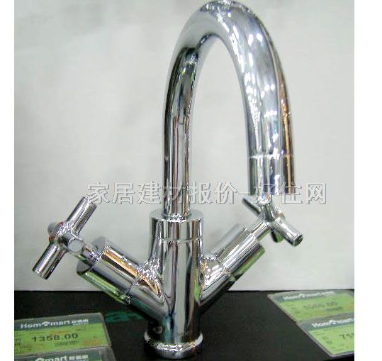 摩恩面盆龍頭 4024 冷熱 單把雙孔 無(wú) 不銹鋼