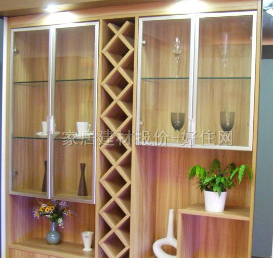 維高客廳酒柜吧臺(tái) 酒柜 1.6×2.2×0.3M