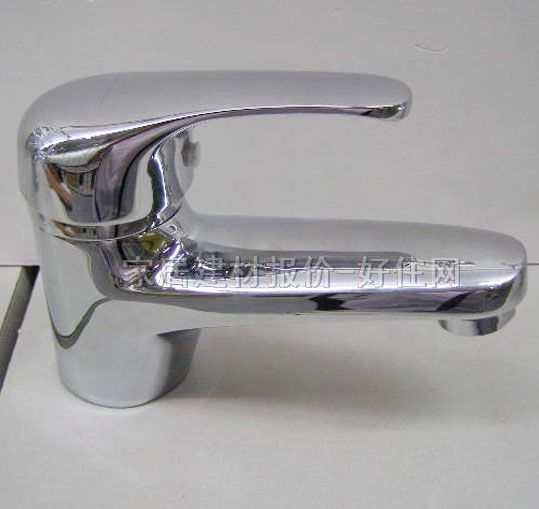 廣暖面盆龍頭 A-19 單冷 單把單孔 無 不銹鋼