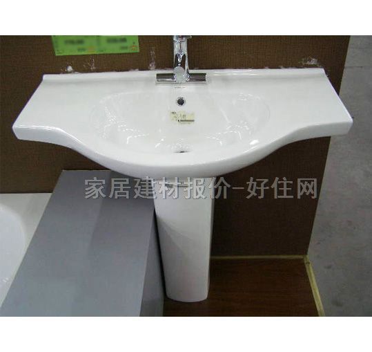 箭牌落地柱盆 314/910 514mm×220mm×高920mm