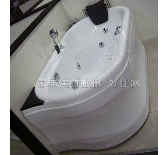 圣羅蘭按摩浴缸 單人按摩浴缸M1680 1600×830mm×高680mm