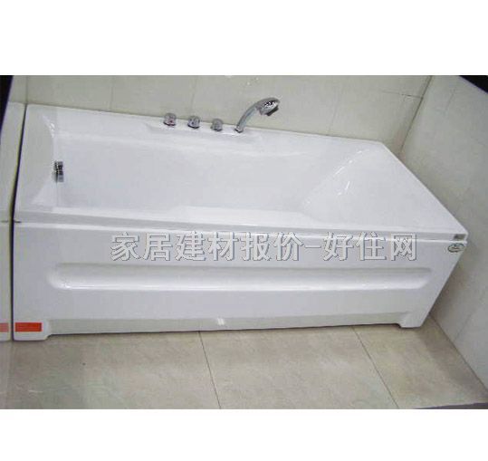 圣羅蘭普通浴缸 單人S1601-J 1600mm×760mm×高320mm