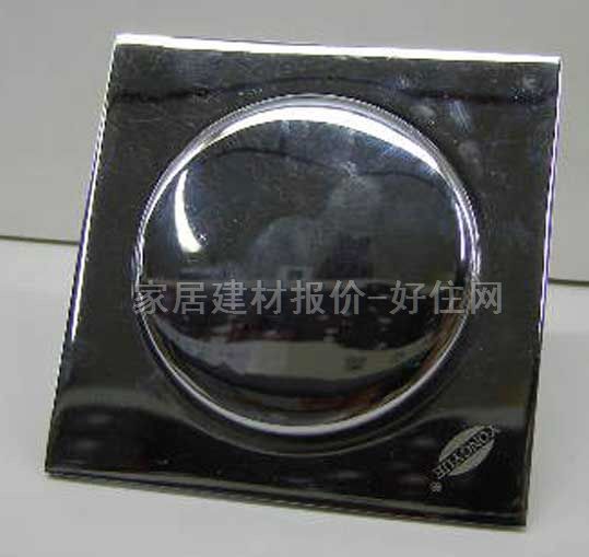 踴躍地漏 方形 不銹鋼彈跳式D27 未知