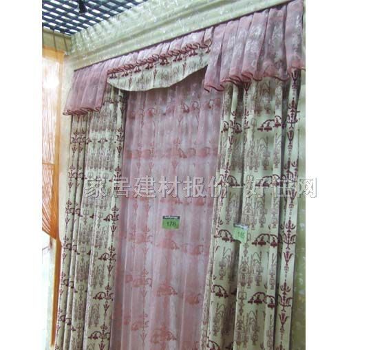 金薩垂簾豎簾落地簾 布藝,3少 073-6 訂做 紗簾 冷色調(diào)