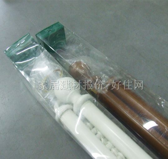 西爾窗簾桿 歐式木制窗簾軌 2531W 3.4×28mm