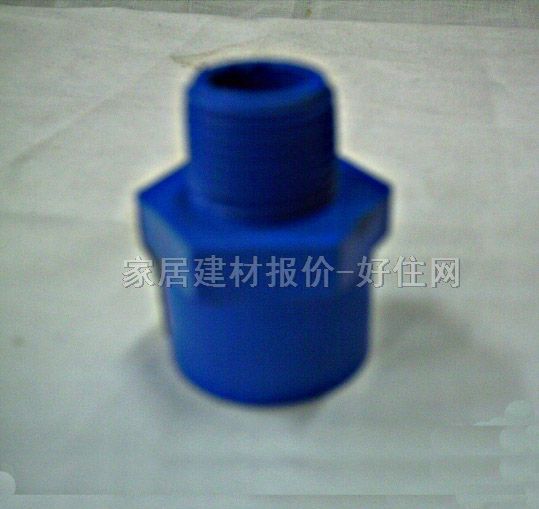 聯(lián)塑管材配件 直接頭(外牙) 異徑DN25mm×RC3/4″ PVC-U管 異徑