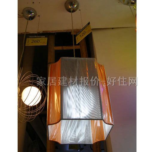 帝特吊燈 8829/1 金屬燈架+紗織燈罩 傳統(tǒng)復(fù)古風(fēng)格 彩色