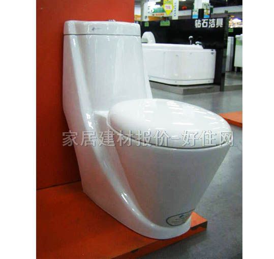 圣羅蘭連體馬桶坐廁 座便器SA8219 750mm×390mm×高740mm