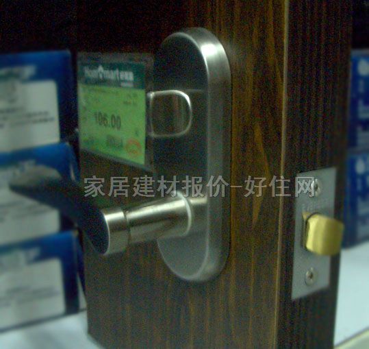 久安木門(mén)鎖 JA1100-630 45mm-55mm 不銹鋼 執(zhí)手鎖 閃光銀