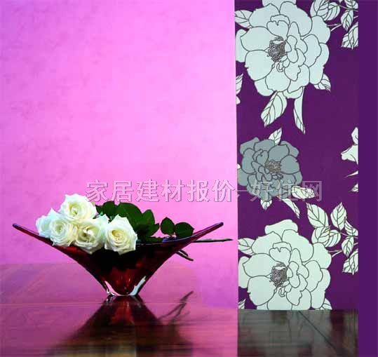 德國墻紙 花間曲系列 0.53×10M 葉紋 粉色