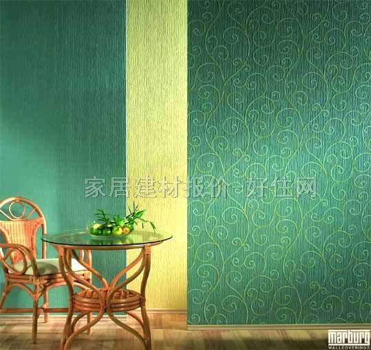 德國墻紙 美麗人生系列 0.53×10M 葉紋 綠色