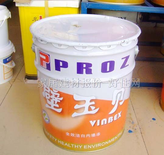 貝能內(nèi)墻乳膠漆 壁玉貝全效潔白墻面漆78600-0000工程漆 20kg 白色
