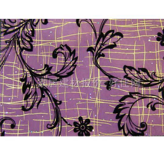 泰特墻紙 BL-22006 訂做 花 紫色