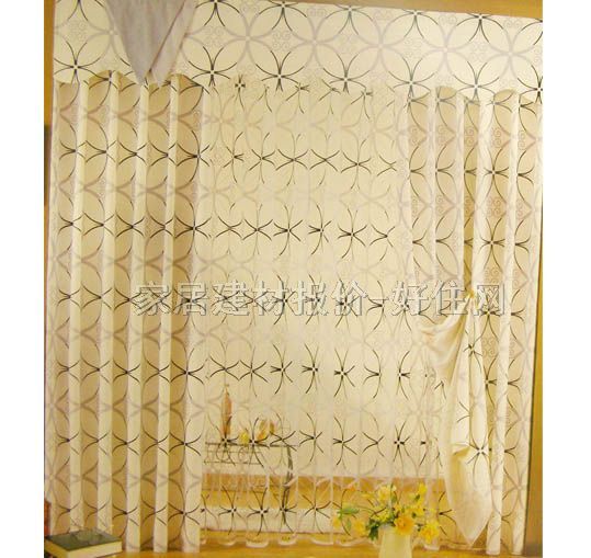 依澤蘭垂簾豎簾落地簾 S050 訂做 棉質(zhì) 暖色調(diào)