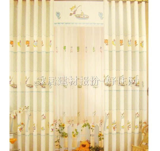 依澤蘭垂簾豎簾落地簾 SC046-2 訂做 棉質(zhì) 暖色調(diào)