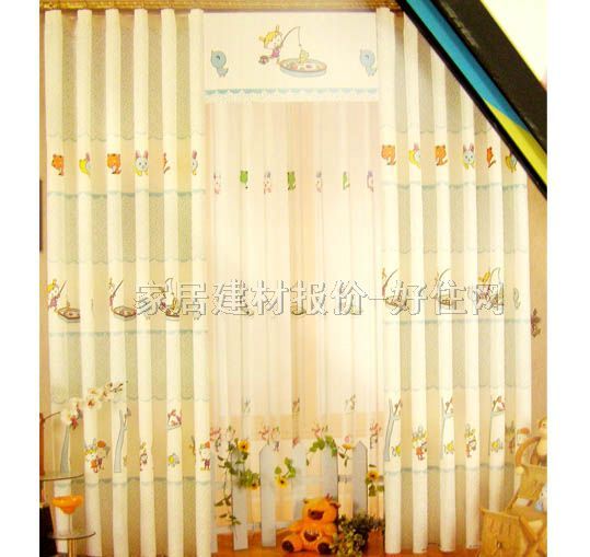 依澤蘭垂簾豎簾落地簾 SC046-2 訂做 棉質(zhì) 暖色調(diào)