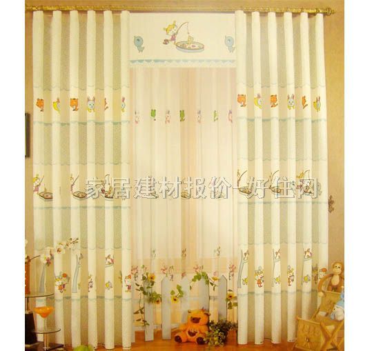 依澤蘭垂簾豎簾落地簾 SC046-2 訂做 棉質(zhì) 暖色調(diào)