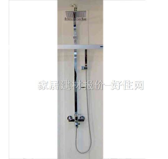 博士雅淋浴柱 可調(diào)節(jié)掛桿銅 8001 明裝掛墻式