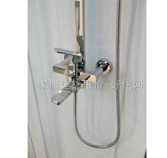 博士雅淋浴柱 可調(diào)節(jié)掛桿銅 8001 明裝掛墻式