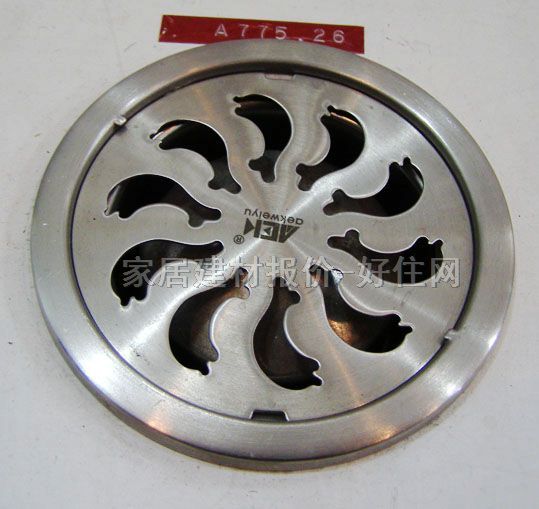 康德龍地漏 圓形 不銹鋼A775 未知