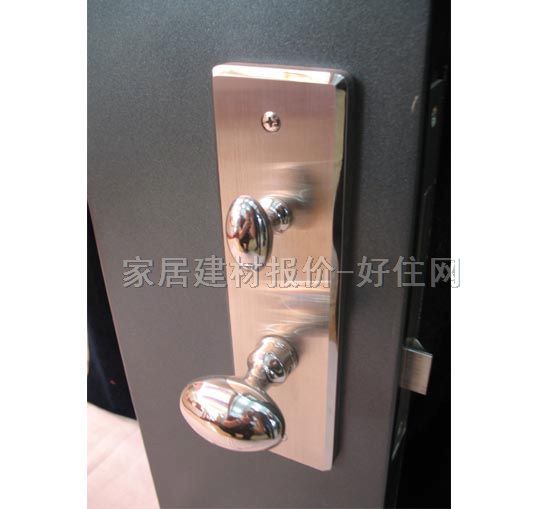 源豐木門(mén)鎖 大門(mén)鎖8004 45mm-55mm 鋅合金 執(zhí)手鎖 閃光銀