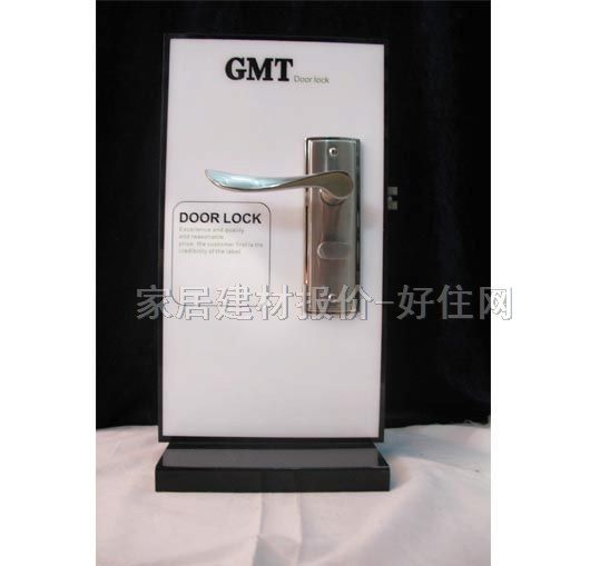 GMT木門鎖 SS0508-US15 45mm-55mm 鋅合金 執(zhí)手鎖 閃銀色