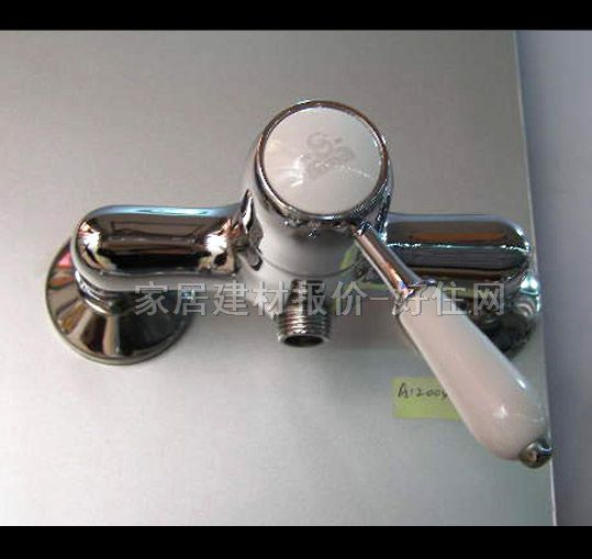 寶樹浴缸淋浴龍頭 淋浴銅A12004 明裝掛墻式