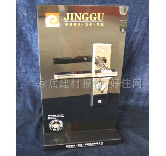 勁固木門鎖 S8065KG 45mm-55mm 不銹鋼 執(zhí)手鎖 閃光銀